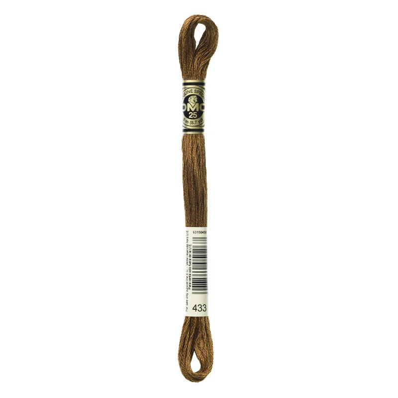 DMC Mouliné Spécial 433 Chocolate Kampanjpris
