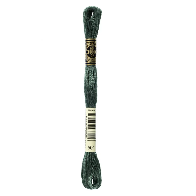 Premium DMC Mouliné Spécial 501 Pond Green