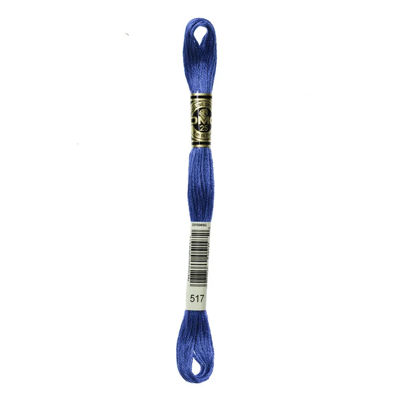 DMC Mouliné Spécial 517 Nautical Blue Rabatter
