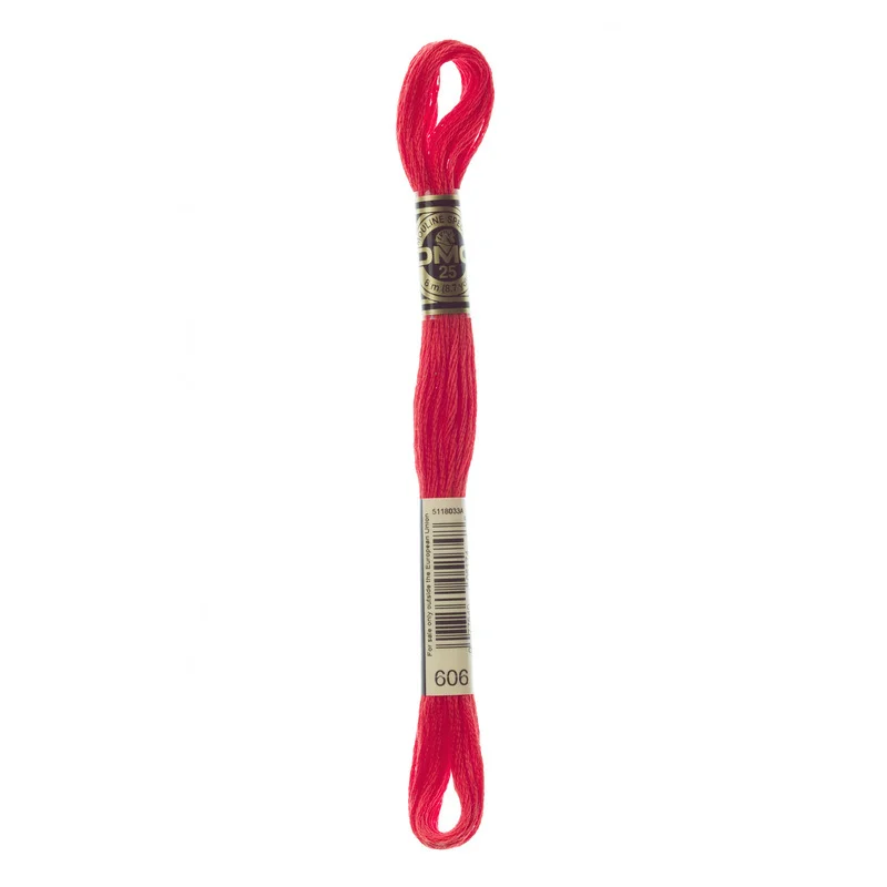 Expressleverans DMC Mouliné Spécial 606 Bright Red