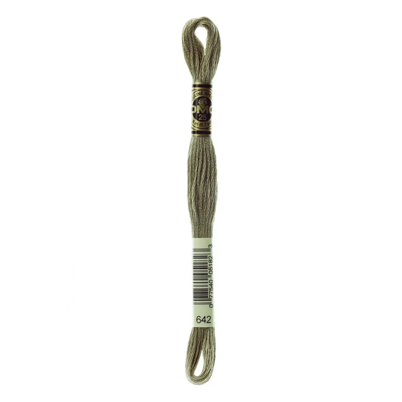 Trygg betalning DMC Mouliné Spécial 642 Umbra Grey