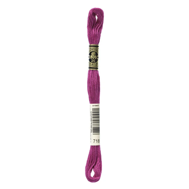 DMC Mouliné Spécial 718 Metallic Rose Magenta Fynd