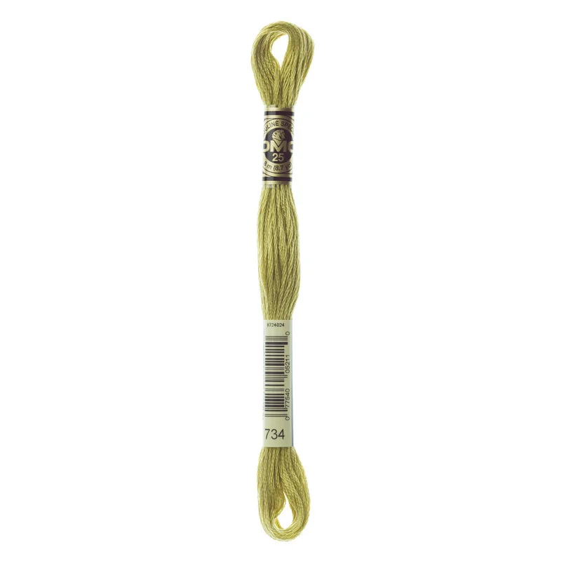 Handla nu DMC Mouliné Spécial 734 Broken Olive