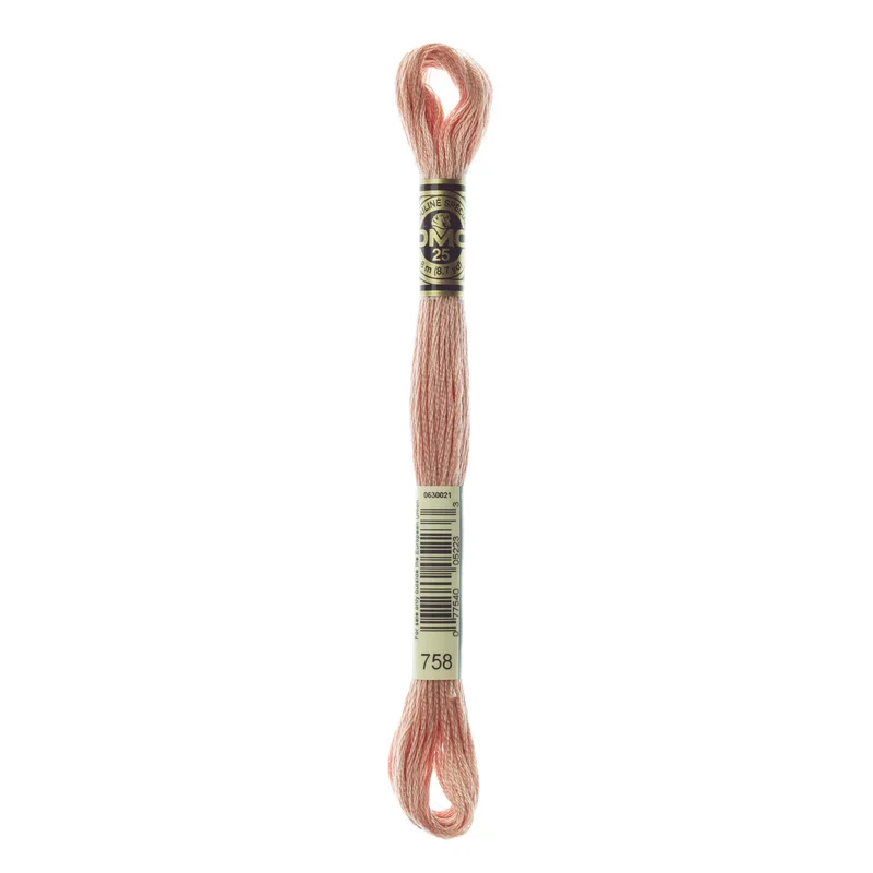 Reapris DMC Mouliné Spécial 758 Pink Dawn