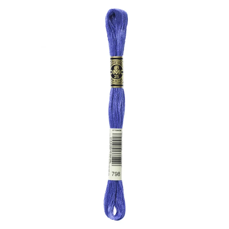 I lager DMC Mouliné Spécial 798 Cobalt Blue