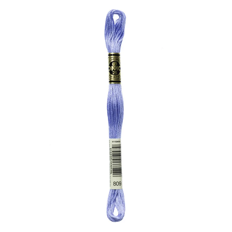 DMC Mouliné Spécial 809 Soft Blue Bästa pris