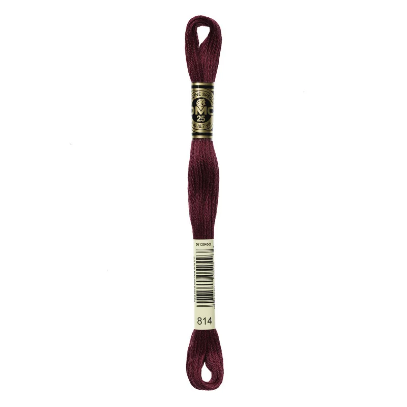 Extra rabatt DMC Mouliné Spécial 814 Vin Rouge