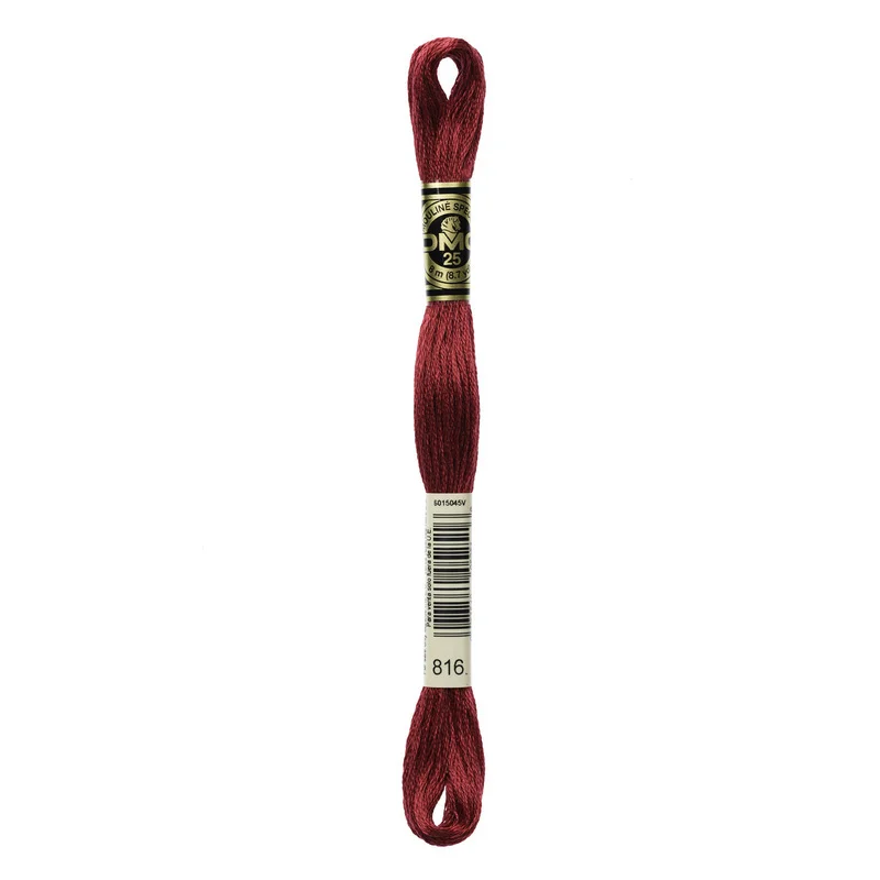 Kundfavorit DMC Mouliné Spécial 816 Cherry Red