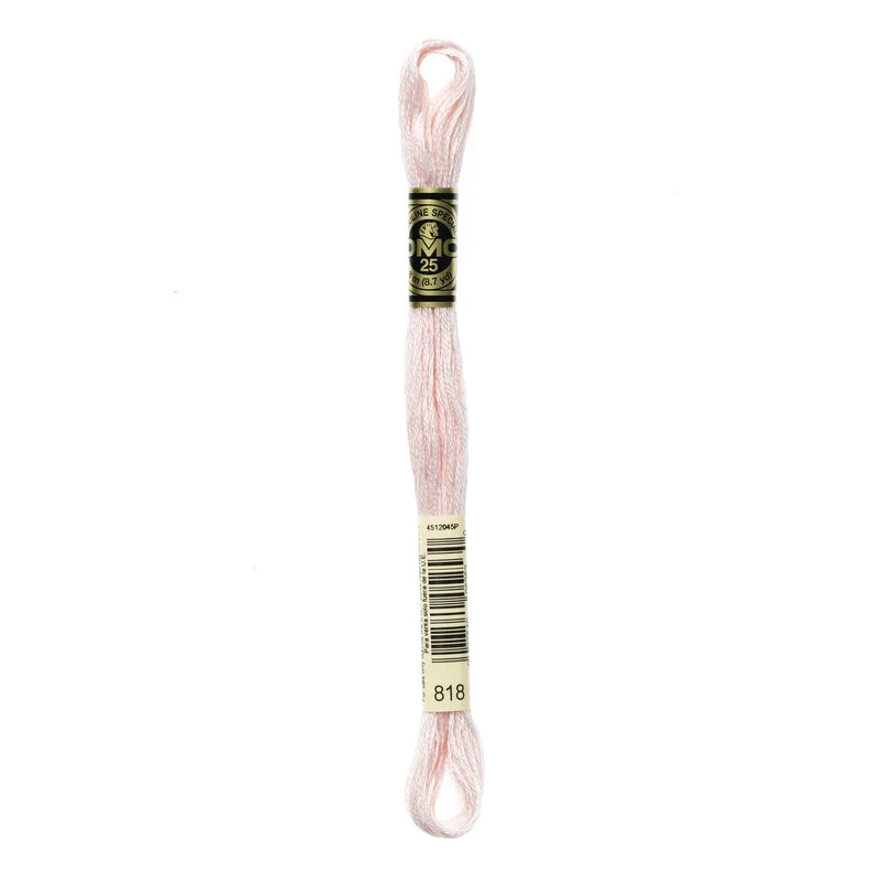 I lager DMC Mouliné Spécial 818 Pearlescent Powder Pink