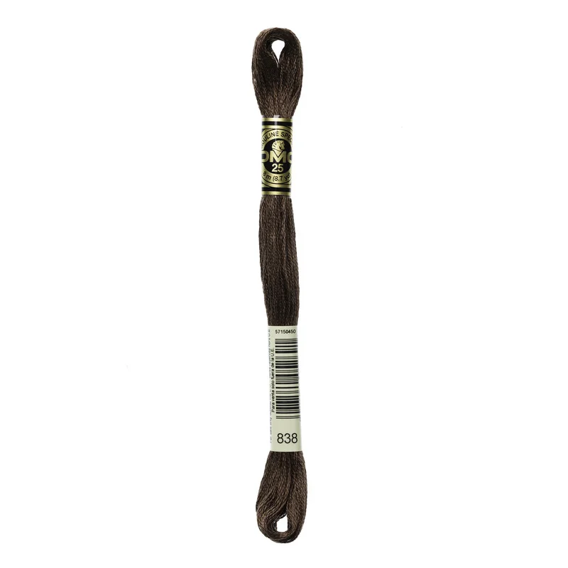 DMC Mouliné Spécial 838 Dark Wood I lager