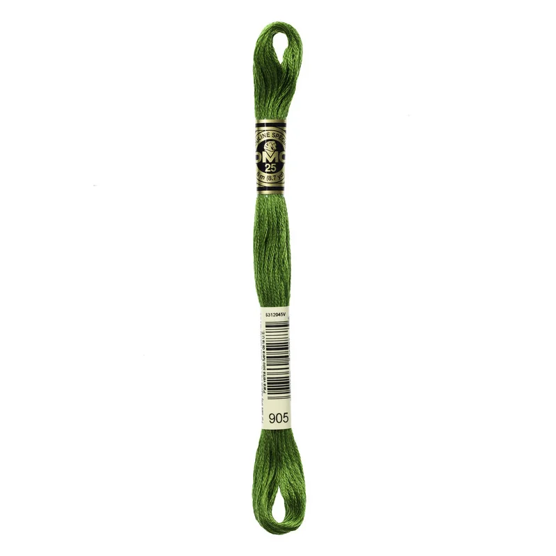 DMC Mouliné Spécial 905 Budgie Green Nedsatt pris