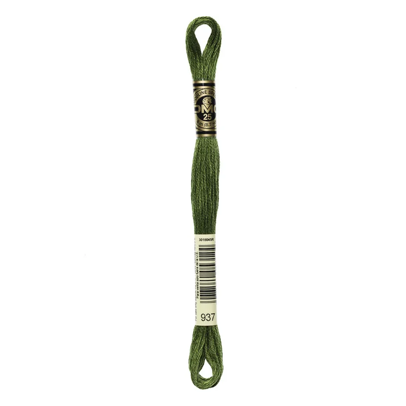 Extra rabatt DMC Mouliné Spécial 937 Moss