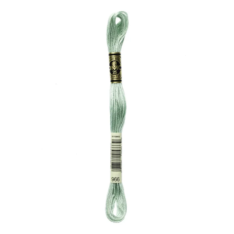DMC Mouliné Spécial 966 Pearlescent Soft Green Sänkt pris