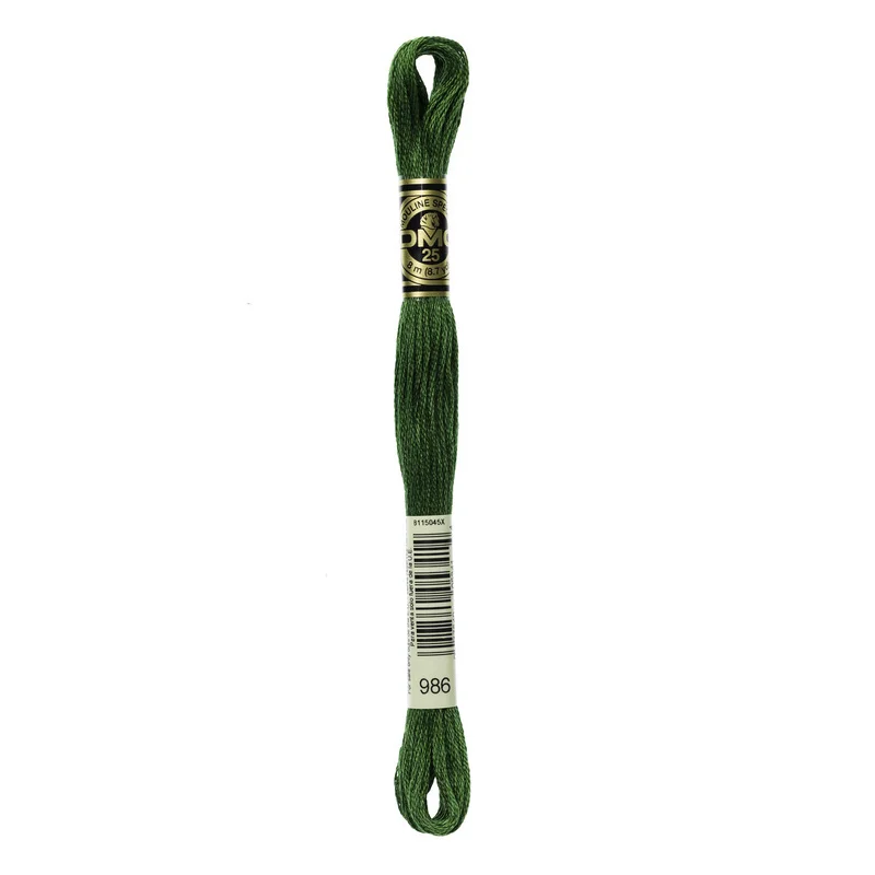 DMC Mouliné Spécial 986 Boxwood Rea