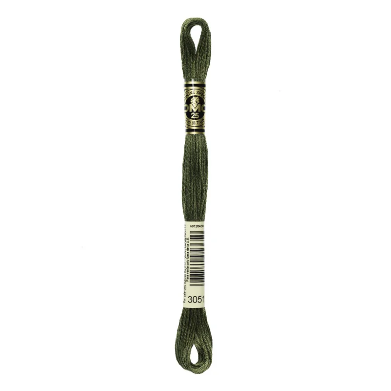 DMC Mouliné Spécial 3051 Forest Green Erbjudandepris