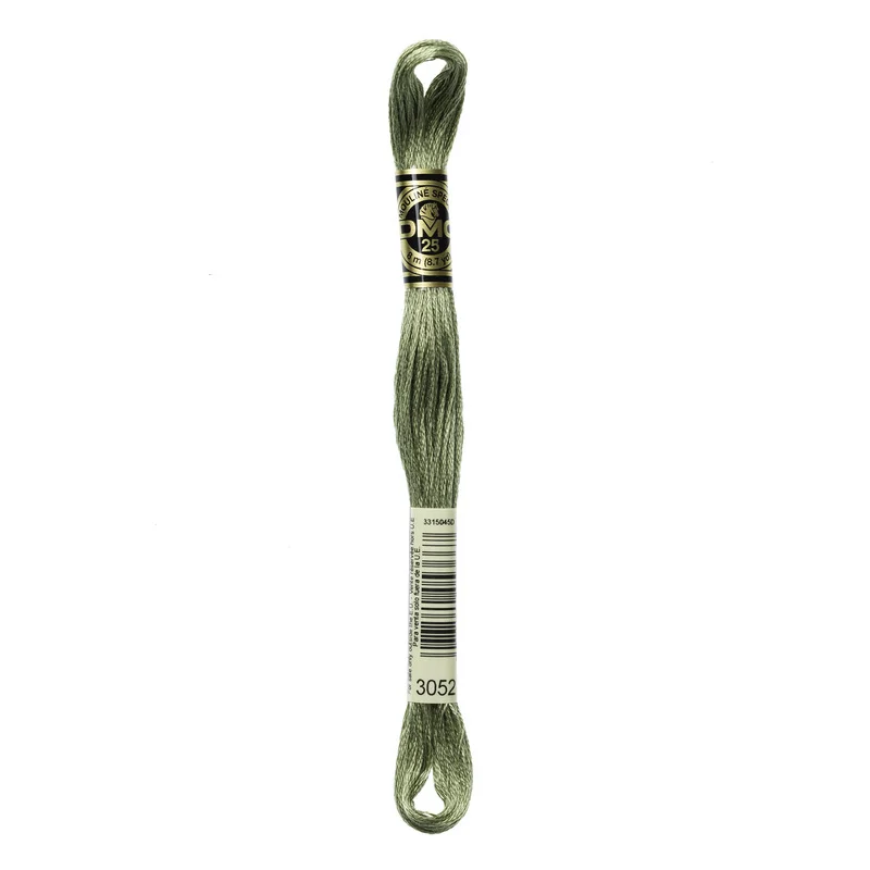 I lager DMC Mouliné Spécial 3052 Silver Green