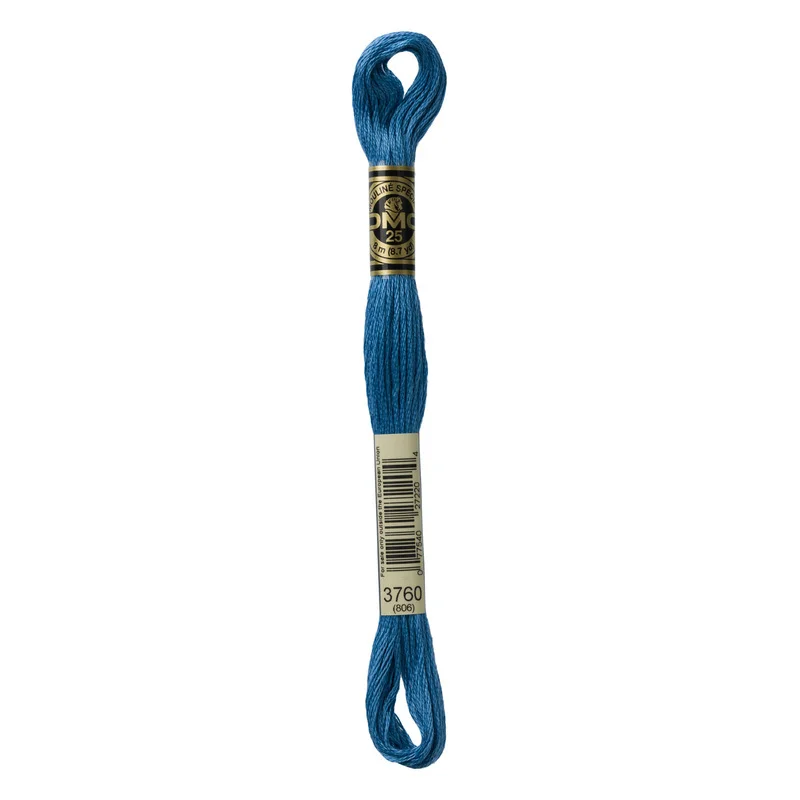 DMC Mouliné Spécial 3760 Fjord Blue Utförsäljning