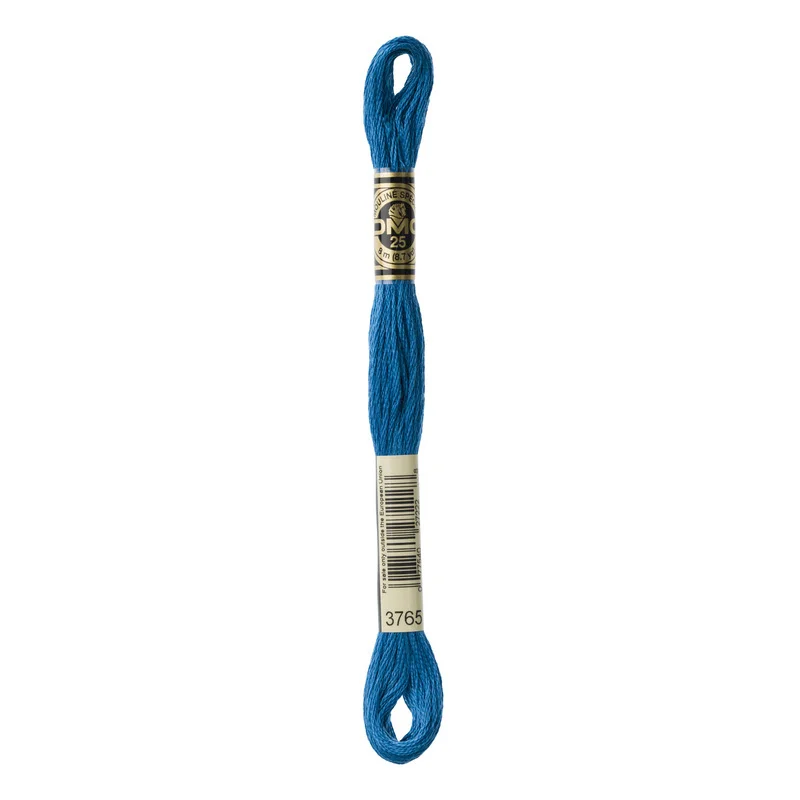 Snabb leverans DMC Mouliné Spécial 3765 Blue Teal