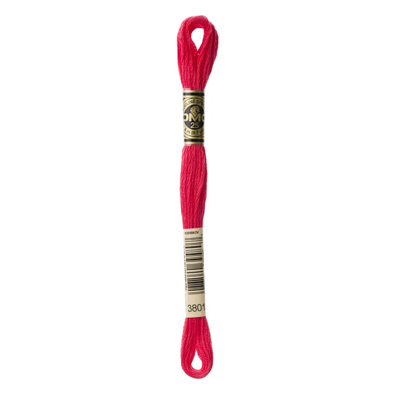 Nyhet DMC Mouliné Spécial 3801 Tulip Red