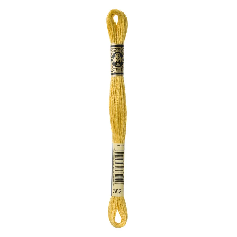 Extra rabatt DMC Mouliné Spécial 3821 Yellow Mango
