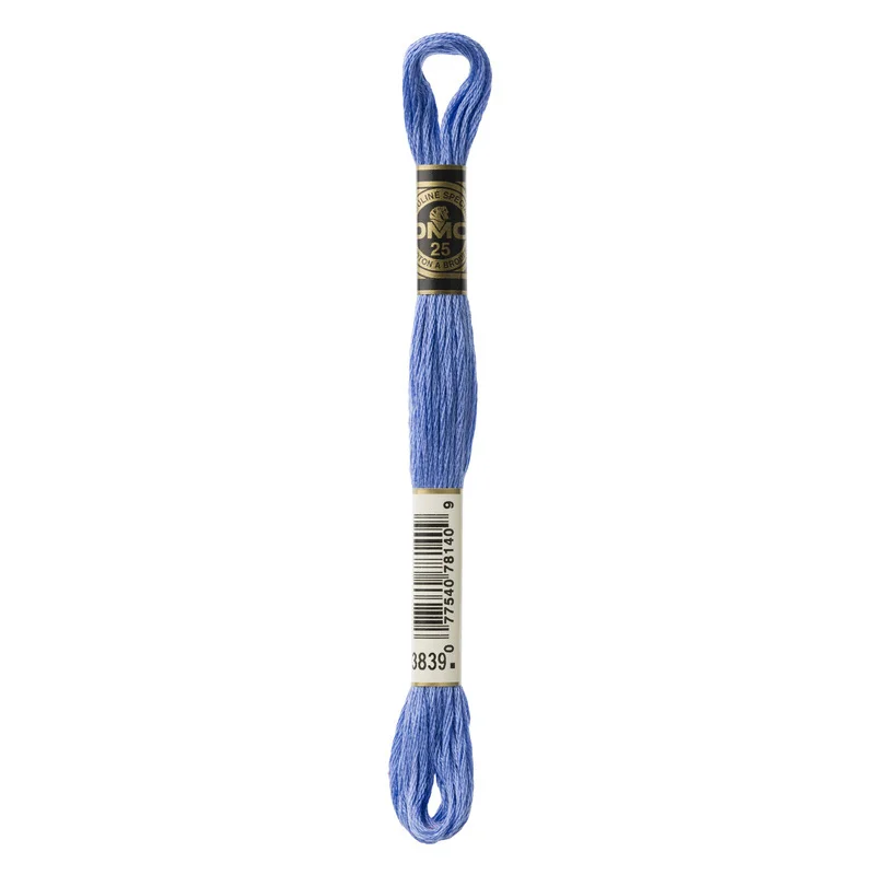 DMC Mouliné Spécial 3839 Mediterranean Blue Kampanjpris
