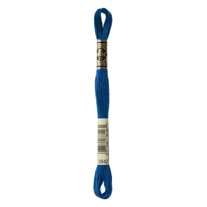 DMC Mouliné Spécial 3842 Prussian Blue Endast denna vecka