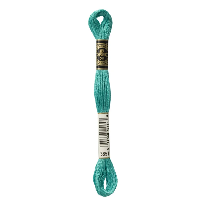 Köp online DMC Mouliné Spécial 3851 Emerald Shard