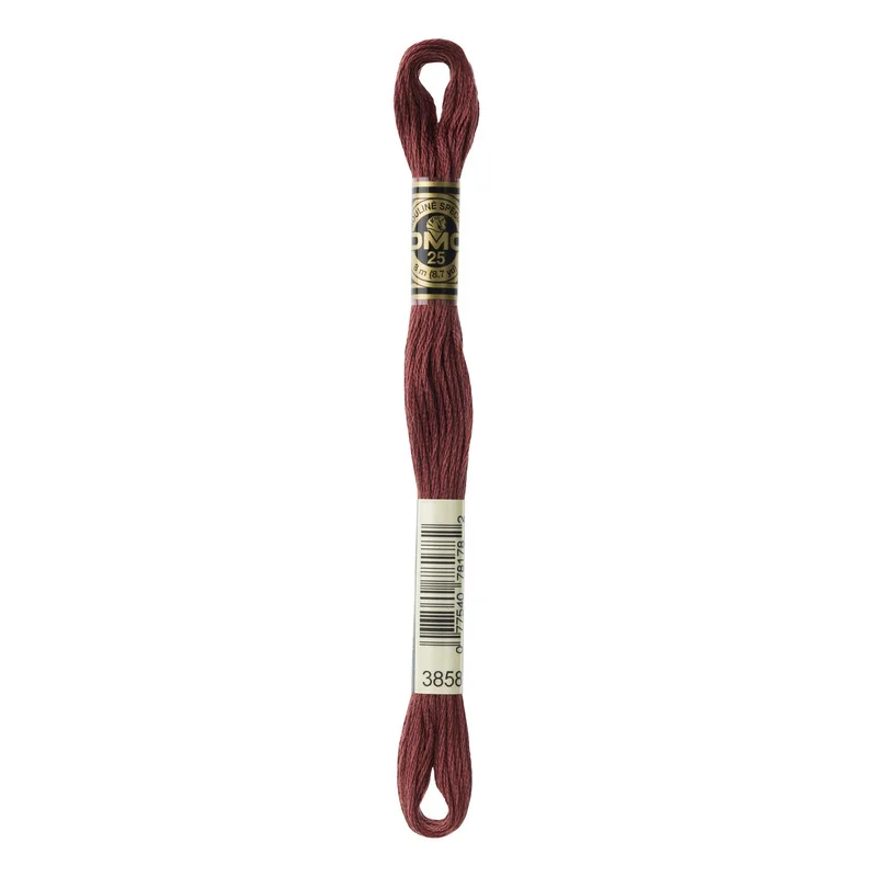 DMC Mouliné Spécial 3858 Rose Brown Sänkt pris