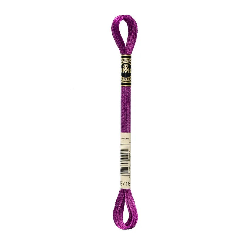 Erbjudandepris DMC Light Effects E718 Metallic Rose Magenta