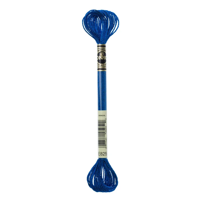 Fri frakt DMC Light Effects E825 Metallic Gentian Blue