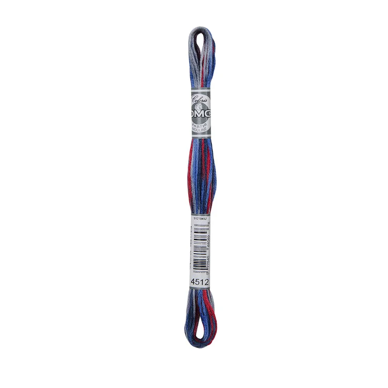Bästa pris DMC Mouliné Coloris 4512 Patriotic Stripes