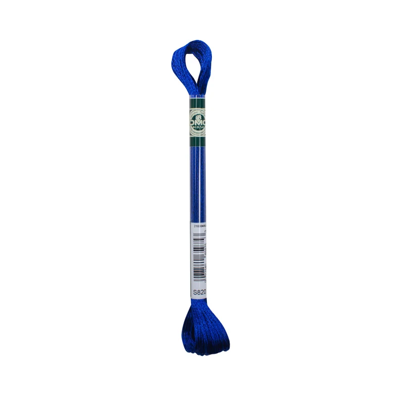 Köp online DMC Mouliné Satin 820 Royal Blue