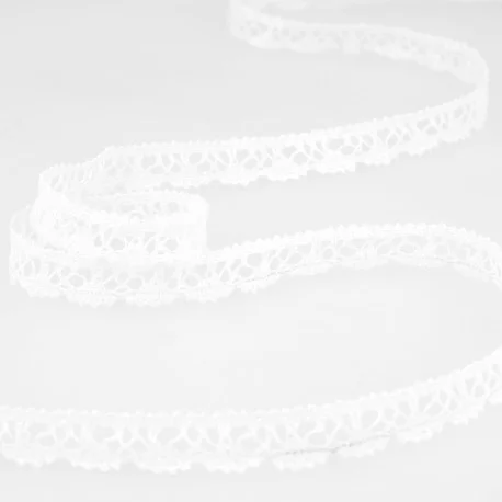 Spetsband med glitter 12 mm Rea