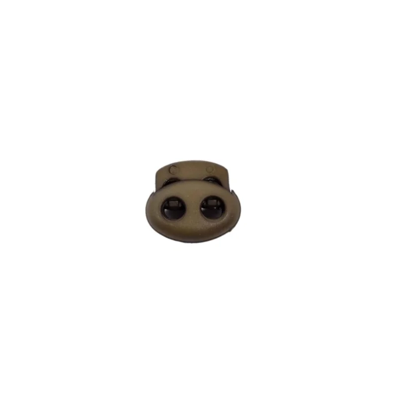 Snörstopp dubbel - 4 mm Rabatter