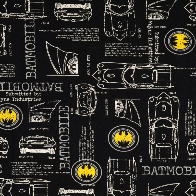 Fynd Bomullstrikå Batman