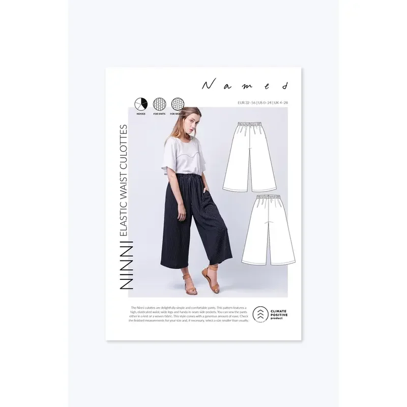 Snabb frakt Ninni Elastic Waist Culottes