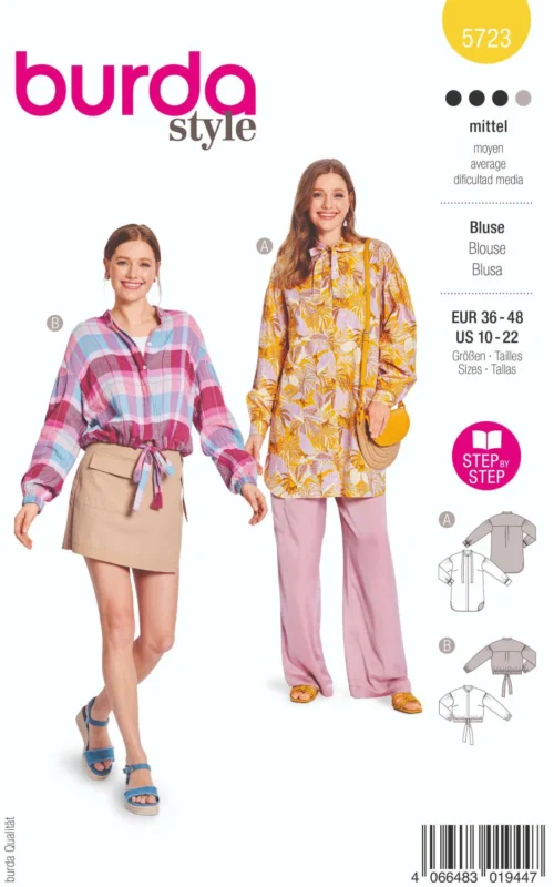 Burda 5723 Blus Lågt pris