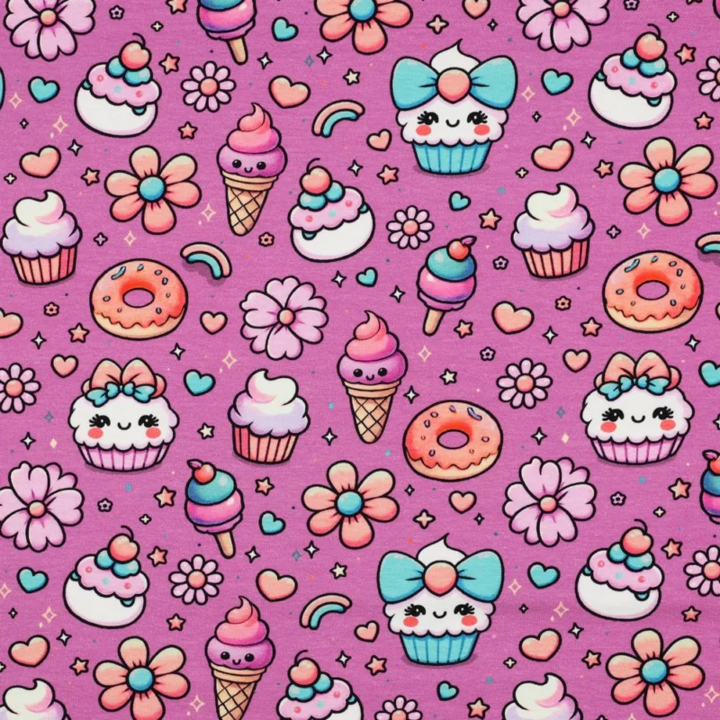 Endast denna vecka Trikå Rosa Cupcakes