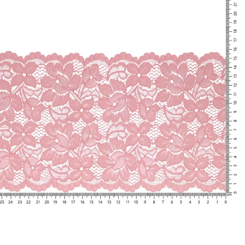 Populärt val Nylonspets stretch 157mm Gammelrosa