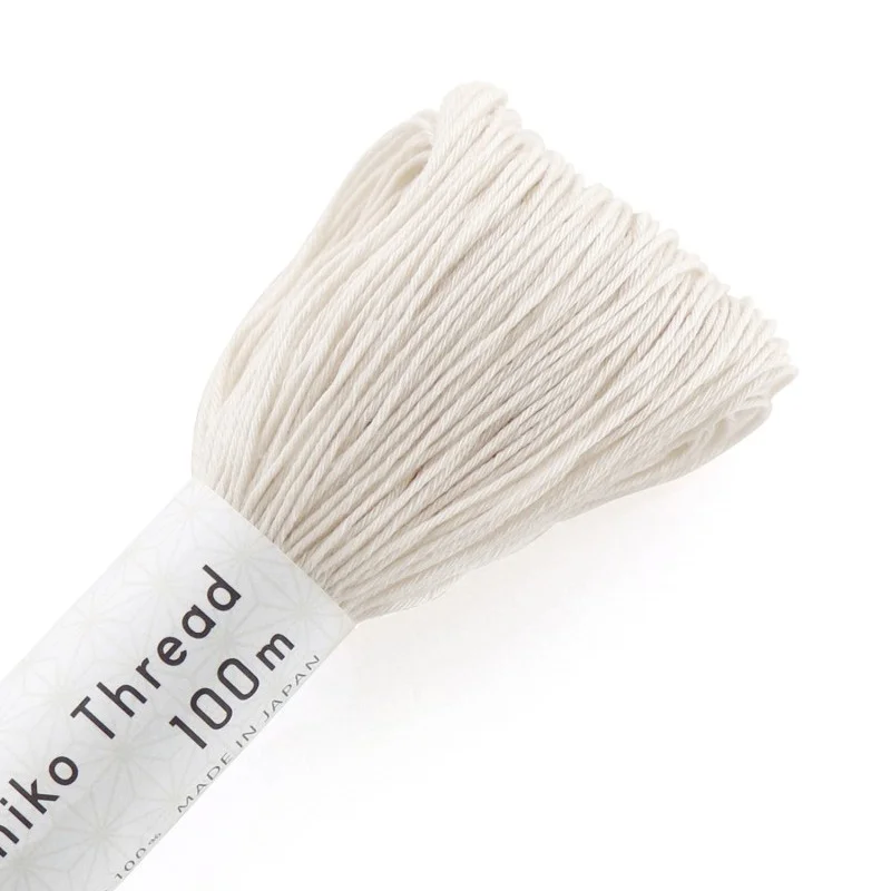 Sashikotråd 100m Off-White I lager