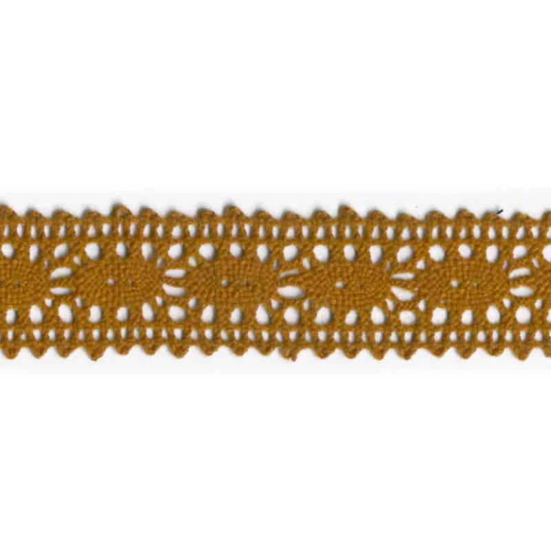 Spetsband liksidig 25mm Brun Billigare