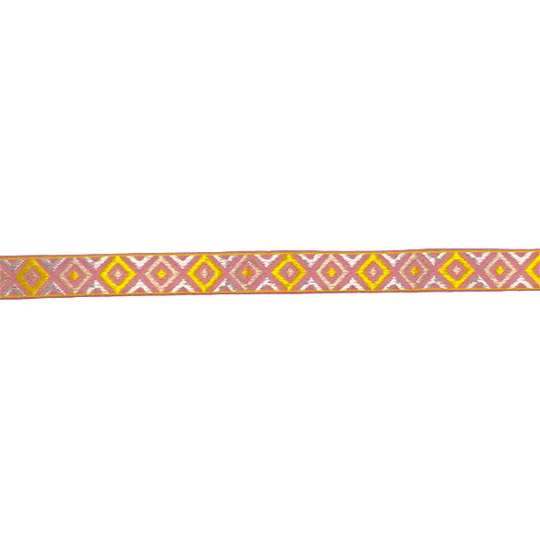 3m Jacquardband 13mm Rosa Expressleverans
