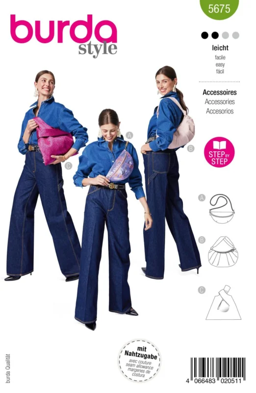Burda 5675 - Miniväskor Fynd