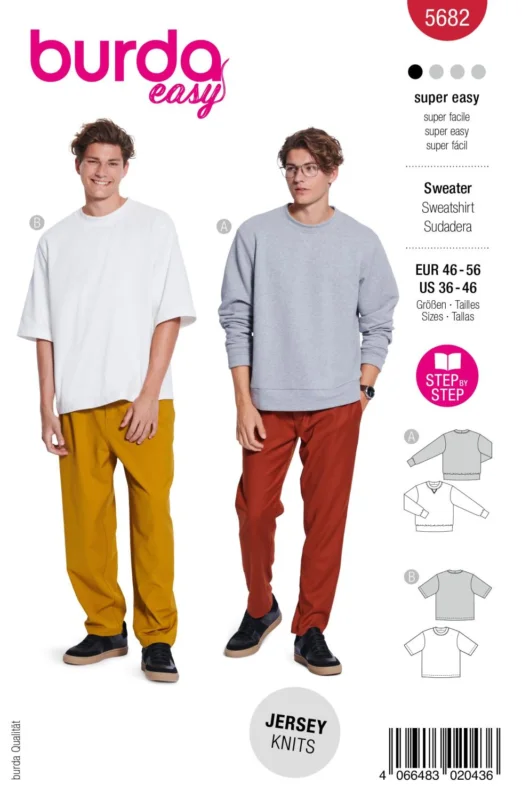 Lägg i varukorgen Burda 5682 - Sweatshirt
