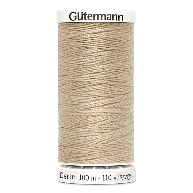 Gütermann Denim Beige / 2795 Snabb frakt