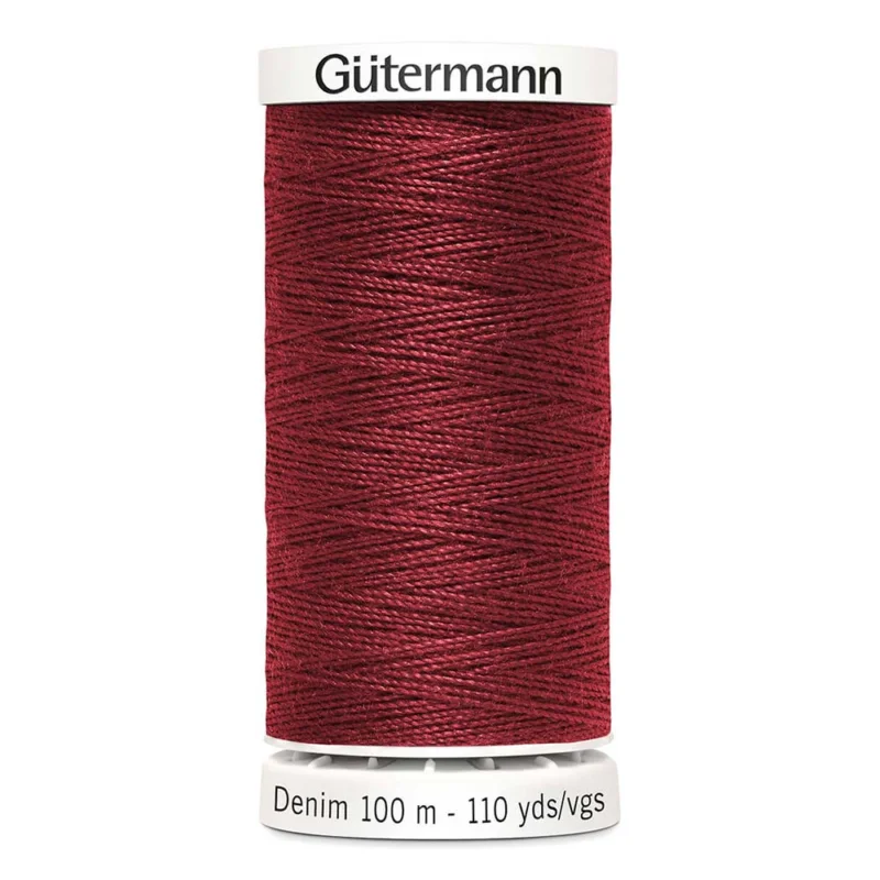 Kampanjpris Gütermann Denim Mörkröd / 4466