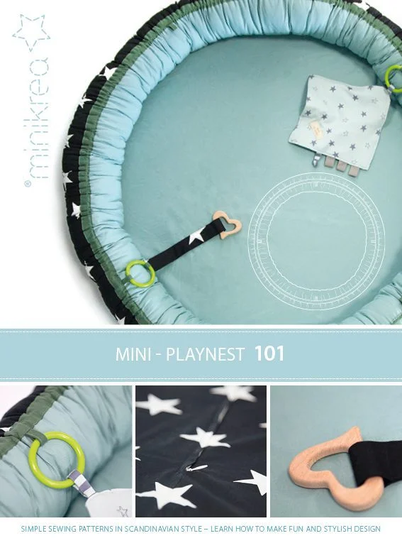 Minikrea 101 Mini Playnest, babynest Erbjudandepris