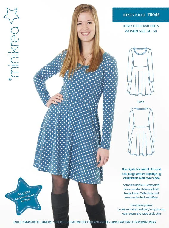 Knit Dress Minikrea 70045 Billig