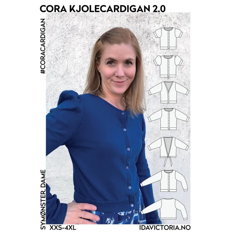 Snabb leverans Cora Kjolecardigan Ida Victoria