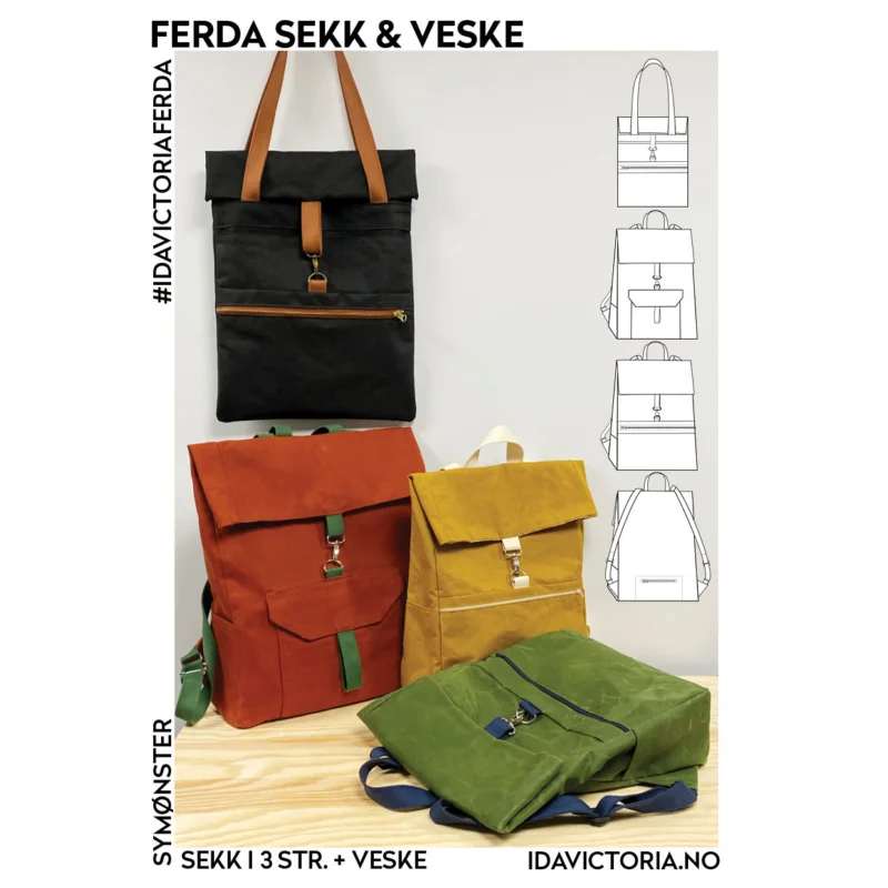 Bästa pris Ferda sekk & veske Ida Victoria